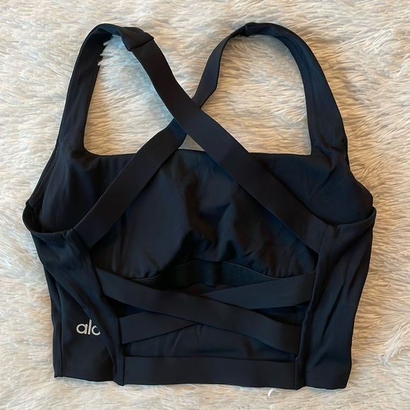 Alo Bra crop Tank Large - Picture 2 of 5